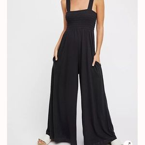 Free People Black Jumpsuit